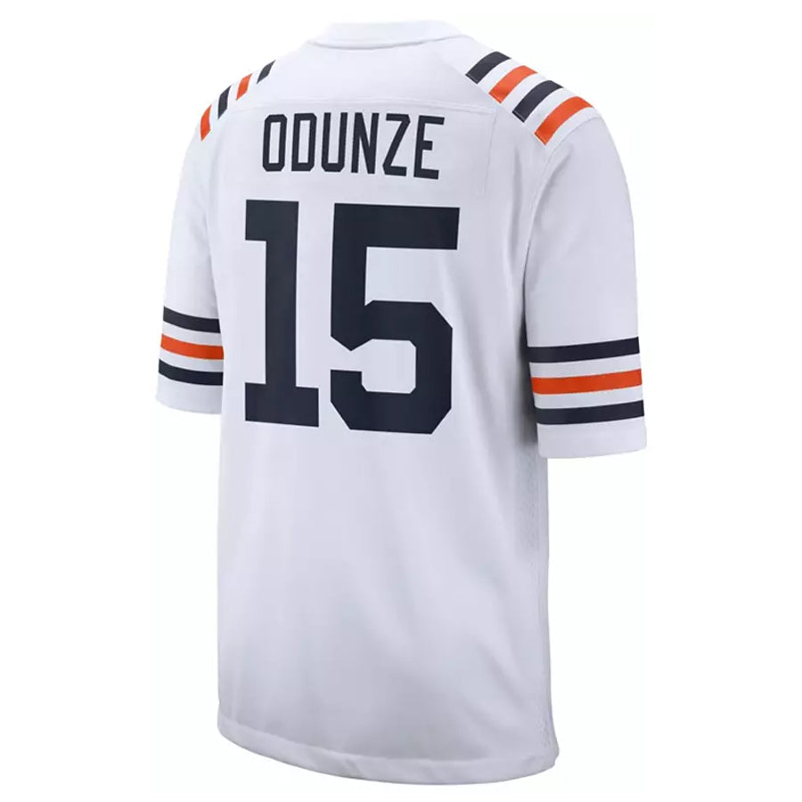 Odoa C.Bears #15 Rome Odunze Player White 2nd Alternate Game Stitched Jerseys