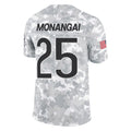 Odoa C.Bears #25 Kyle Monangai Player Arctic Camo Salute to Service Limited Stitched Jerseys