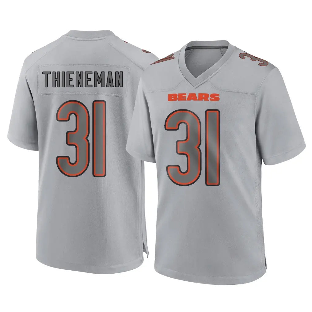 Odoa C.Bears #31 Dillon Thieneman Player Gray Atmosphere Fashion Game Stitched Jerseys