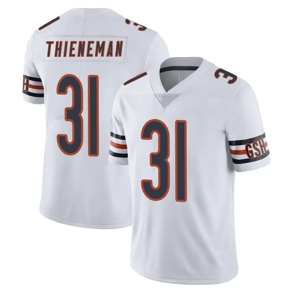 Odoa C.Bears #31 Dillon Thieneman Player White Vapor Untouchable Limited Home Game Stitched Jerseys