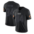 Odoa C.Bears #34 Walter Payton Player Black Impact Limited Game Stitched Jerseys