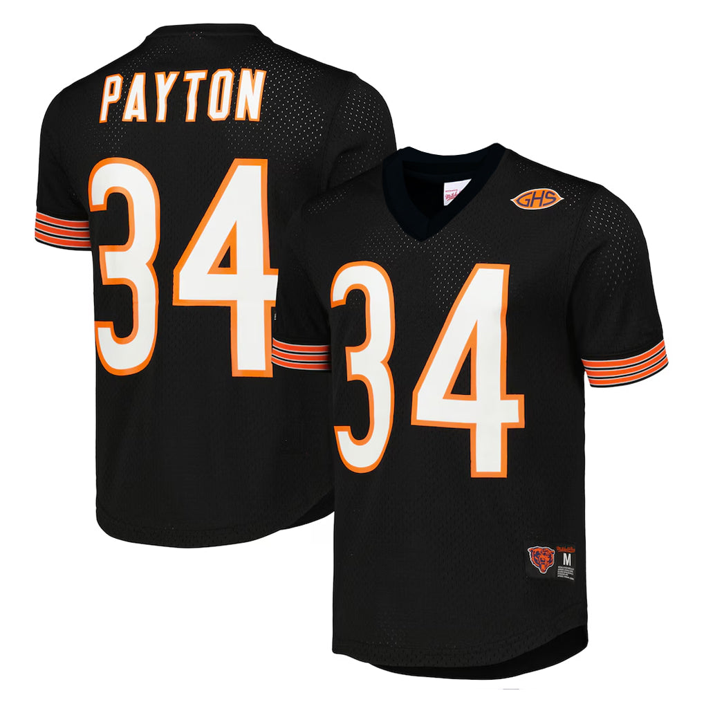 Odoa C.Bears #34 Walter Payton Player Navy 1985 Walter Payton Mitchell & Ness Throwback Retired Stitched Jerseys