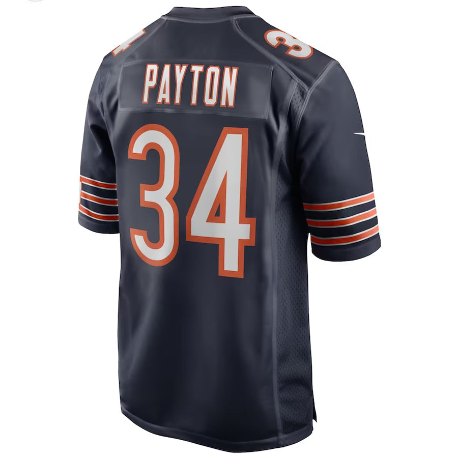 Odoa C.Bears #34 Walter Payton Player Navy Home Game Stitched Jerseys