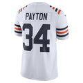 Odoa C.Bears #34 Walter Payton Player White Alternate Classic Limited Game Stitched Jerseys
