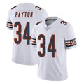 Odoa C.Bears #34 Walter Payton Player White Vapor Untouchable Limited Home Game Stitched Jerseys
