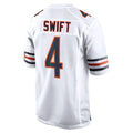 Odoa C.Bears #4 D'Andre Swift Player White Home Game Stitched Jerseys