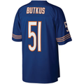 Odoa C.Bears #51 Dick Butkus Mitchell & Ness Navy Retired Player Legacy Replica Stitched Puhic Jersey