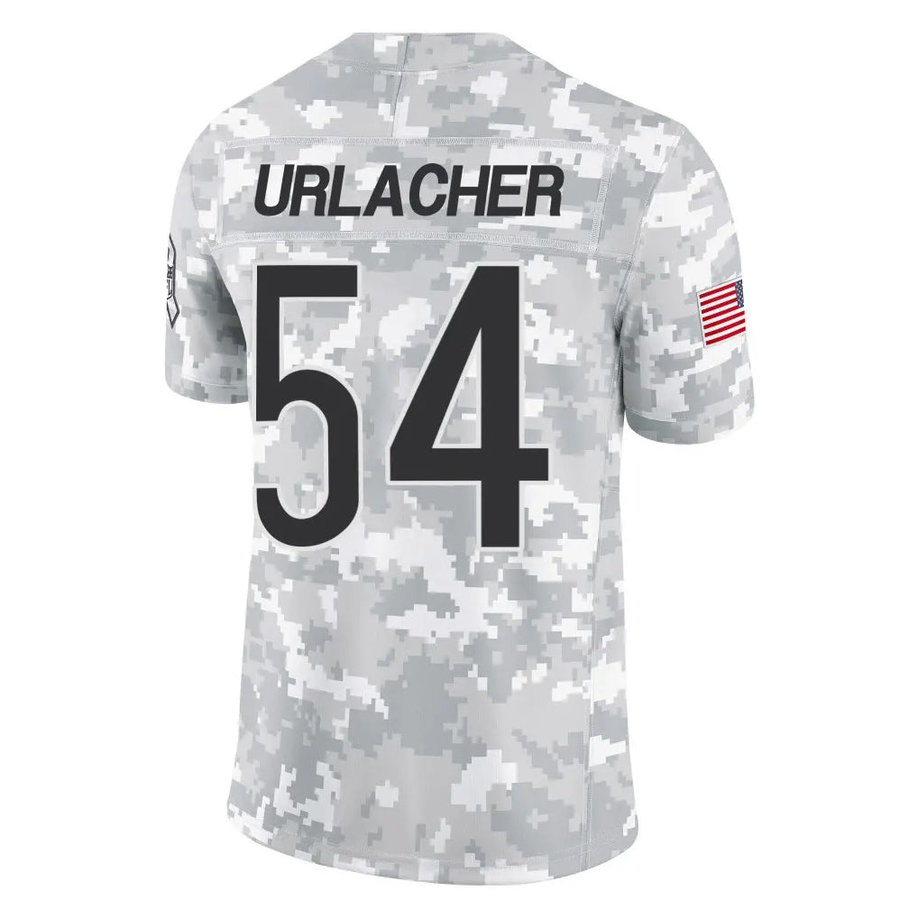 Odoa C.Bears #54 Brian Urlacher Player Arctic Camo Salute to Service Limited Stitched Jerseys