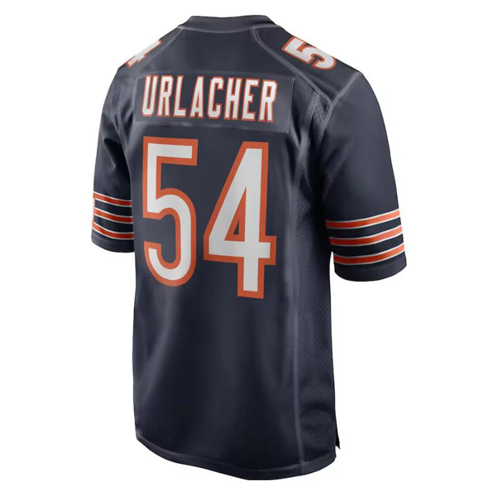 Odoa C.Bears #54 Brian Urlacher Player Navy Home Game Stitched Jerseys