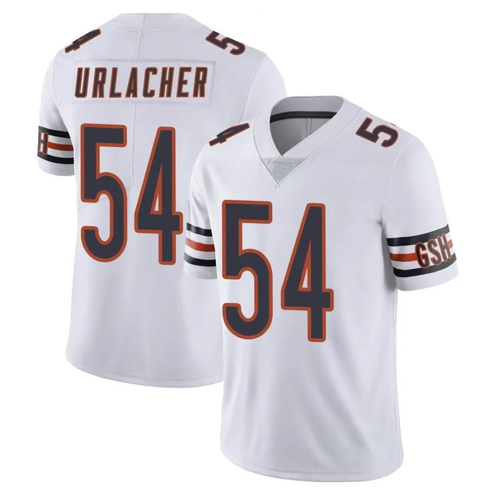 Odoa C.Bears #54 Brian Urlacher Player White Vapor Untouchable Limited Home Game Stitched Jerseys