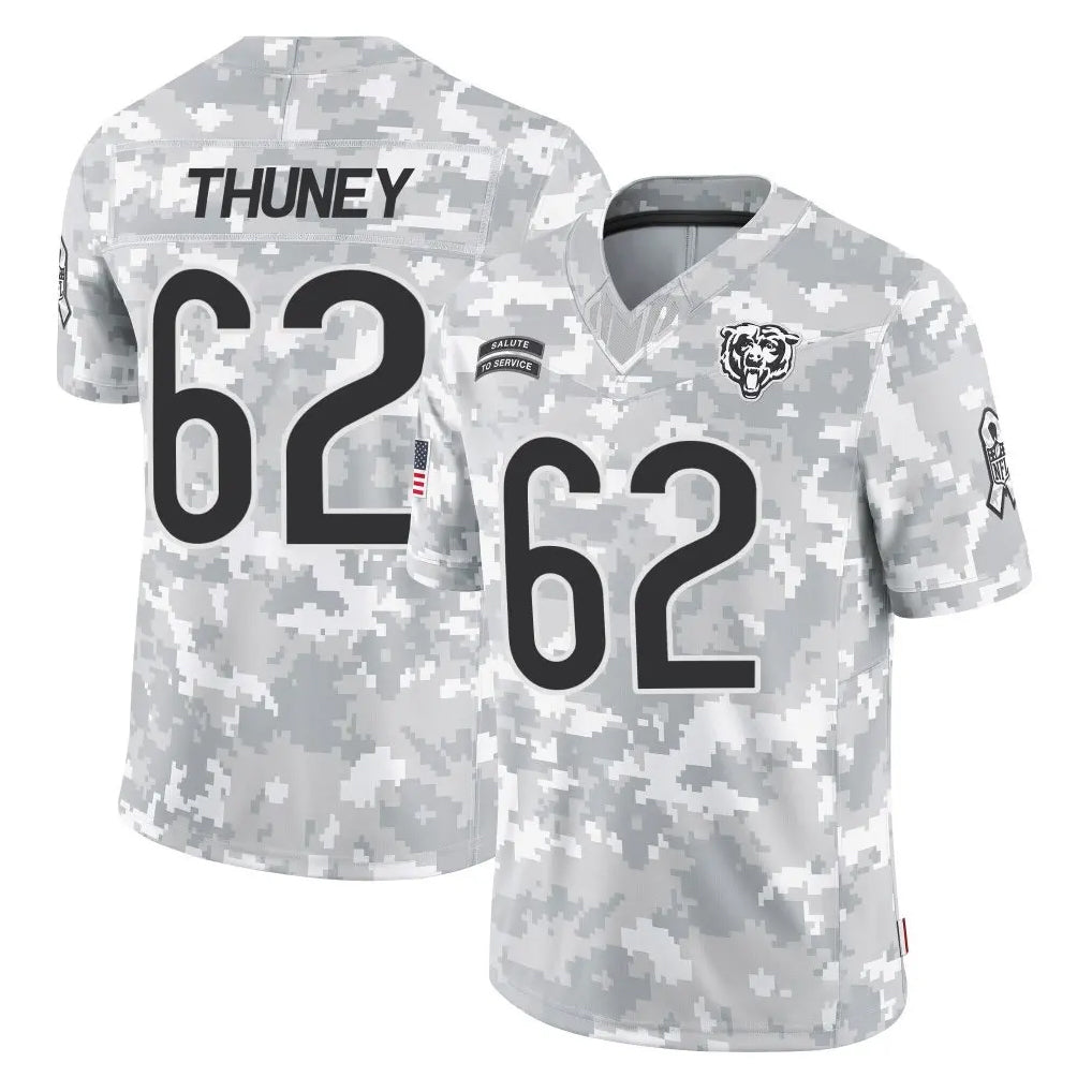 Odoa C.Bears #62 Joe Thuney Player Arctic Camo Salute to Service Limited Stitched Jerseys