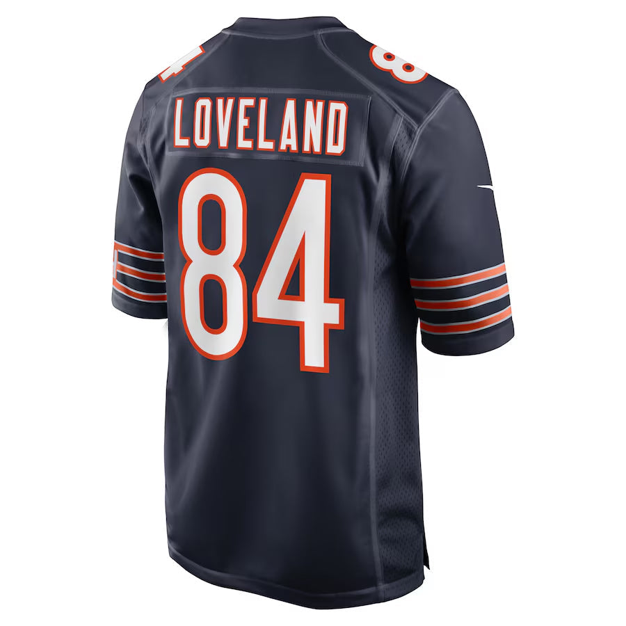 Odoa C.Bears #84 Colston Loveland Player Navy Home Game Stitched Jerseys