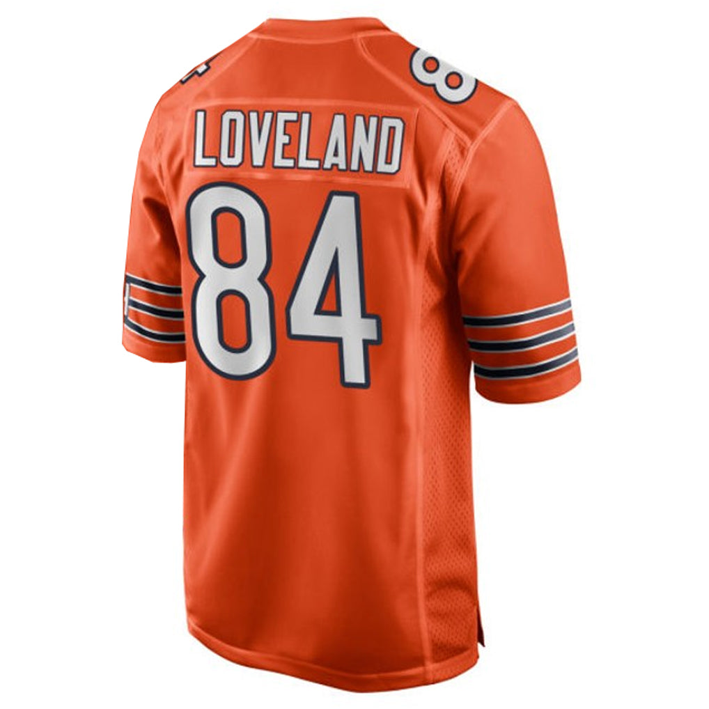 Odoa C.Bears #84 Colston Loveland Player Orange Home Game Stitched Jerseys