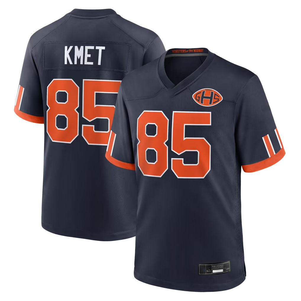 Odoa C.Bears #85 Cole Kmet Navy  2026 Rivalries Collection Game Stitched Jerseys