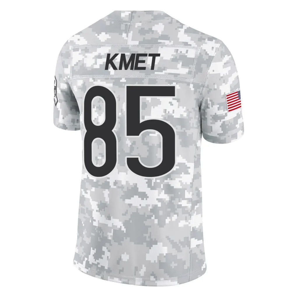 Odoa C.Bears #85 Cole Kmet Player Arctic Camo Salute to Service Limited Stitched Jerseys