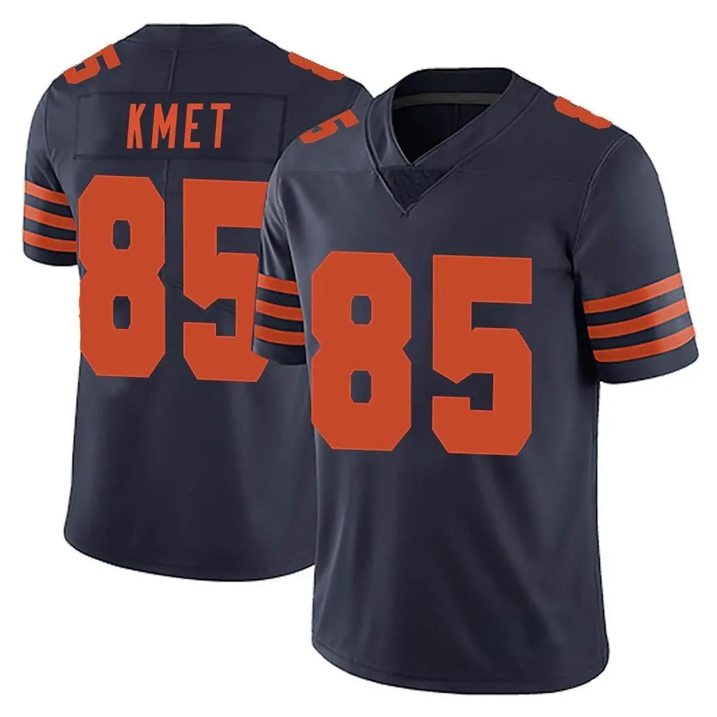 Odoa C.Bears #85 Cole Kmet Player Navy Blue Alternate Vapor Untouchable Limited Stitched Jerseys