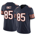 Odoa C.Bears #85 Cole Kmet Player Navy Vapor F.U.S.E. Limited Home Game Stitched Jerseys