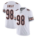 Odoa C.Bears #98 Montez Sweat Player White Vapor Untouchable Limited Home Game Stitched Jerseys