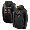 Odoa C.Bears #99 Gervon Dexter Sr. Player Black Salute to Service Pullover Hoodies Limited Stitched Jerseys