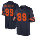 Odoa C.Bears #99 Gervon Dexter Sr. Player Navy Blue Alternate Game Stitched Jerseys