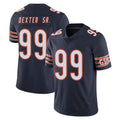 Odoa C.Bears #99 Gervon Dexter Sr. Player Navy Vapor Untouchable Limited Home Game Stitched Jerseys
