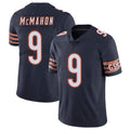 Odoa C.Bears #9 Jim McMahon Player Navy Vapor Untouchable Limited Home Game Stitched Jerseys