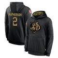 Odoa C.Bengals #2 Evan McPherson Player Black Salute to Service Pullover Hoodies Limited Stitched Jerseys