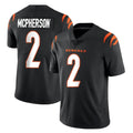 Odoa C.Bengals #2 Evan McPherson Player Black Vapor Untouchable Limited Home Game Stitched Jerseys