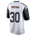 Odoa C.Bengals #30 Chase Brown Player White Alternate Home Game Stitched Jerseys