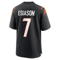 Odoa C.Bengals #7 Boomer Esiason Black Retired Player Stitched Jerseys
