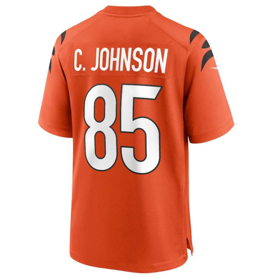 Odoa C.Bengals #85 Chad Johnson Orange Retired Player Alternate Game Jersey American Stitched Jerseys
