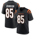 Odoa C.Bengals #85 Chad Johnson Player Black Home Game Stitched Jerseys