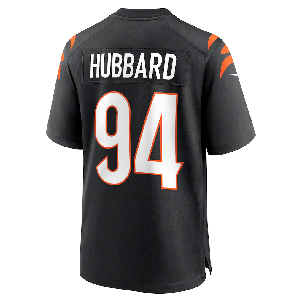 Odoa C.Bengals #94 Sam Hubbard Black Player Game Stitched Jerseys