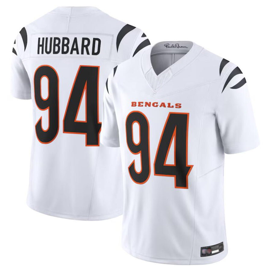 Odoa C.Bengals #94 Sam Hubbard Player White Vapor F.U.S.E. Limited Stitched Jerseys