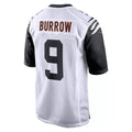 Odoa C.Bengals #9 Joe Burrow Player White Alternate Home Game Stitched Jerseys