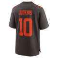 Odoa C.Browns #10 Quinshon Judkins Player Brown Game Stitched Jerseys