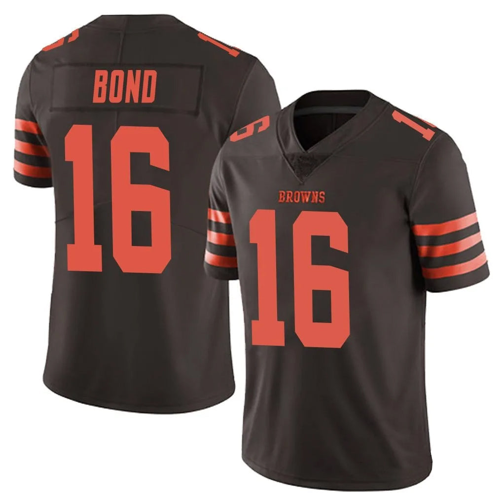 Odoa C.Browns #16 Isaiah Bond Player Brown Vapor Limited Stitched Jerseys