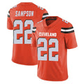 Odoa C.Browns #22 Dylan Sampson Player Orange Alternate Vapor Untouchable Limited Home Game Stitched Jerseys
