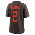 Odoa C.Browns #2 Shedeur Sanders Brown Alternate Game Stitched Jerseys