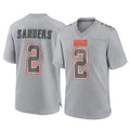 Odoa C.Browns #2 Shedeur Sanders Player Gray Atmosphere Fashion Game Stitched Jerseys