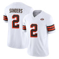 Odoa C.Browns #2 Shedeur Sanders Player White Limited Vapor F.U.S.E. Alternate Game Stitched Jerseys