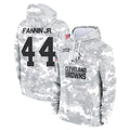 Odoa C.Browns #44 Harold Fannin Jr. Player Arctic Camo Salute to Service Hoodies Limited Game Stitched Jerseys