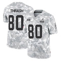 Odoa C.Browns #80 Jamari Thrash Player Arctic Camo Salute to Service Limited Home Game Stitched Jerseys