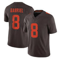 Odoa C.Browns #8 Dillon Gabriel Player Brown Limited Vapor F.U.S.E. Alternate Game Stitched Jerseys
