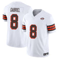 Odoa C.Browns #8 Dillon Gabriel Player White Limited Vapor F.U.S.E. Alternate Game Stitched Jerseys