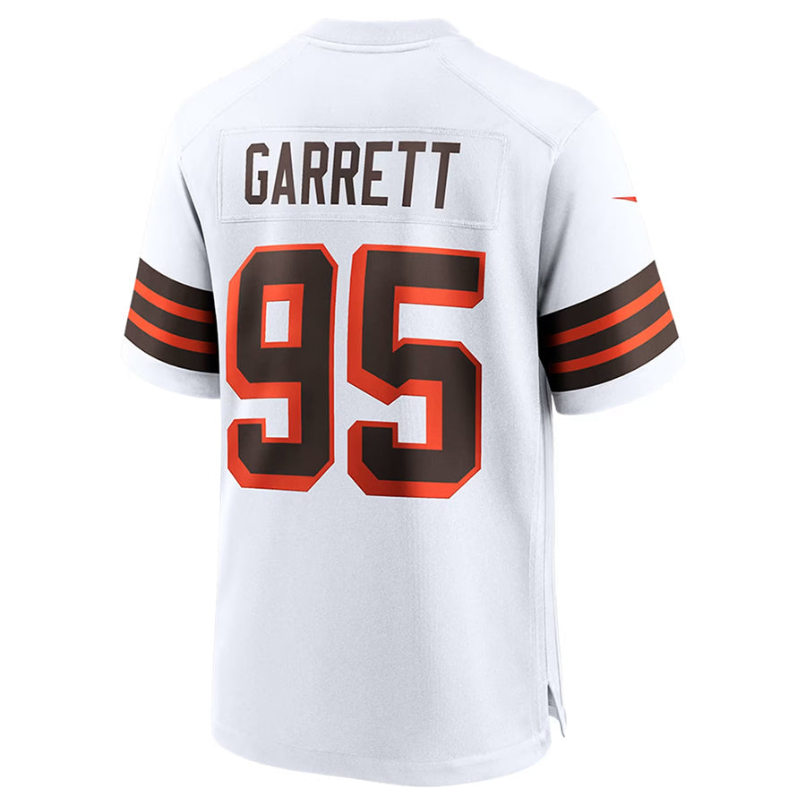Odoa C.Browns #95 Myles Garrett Player WHITE Alternate Game Stitched Jerseys