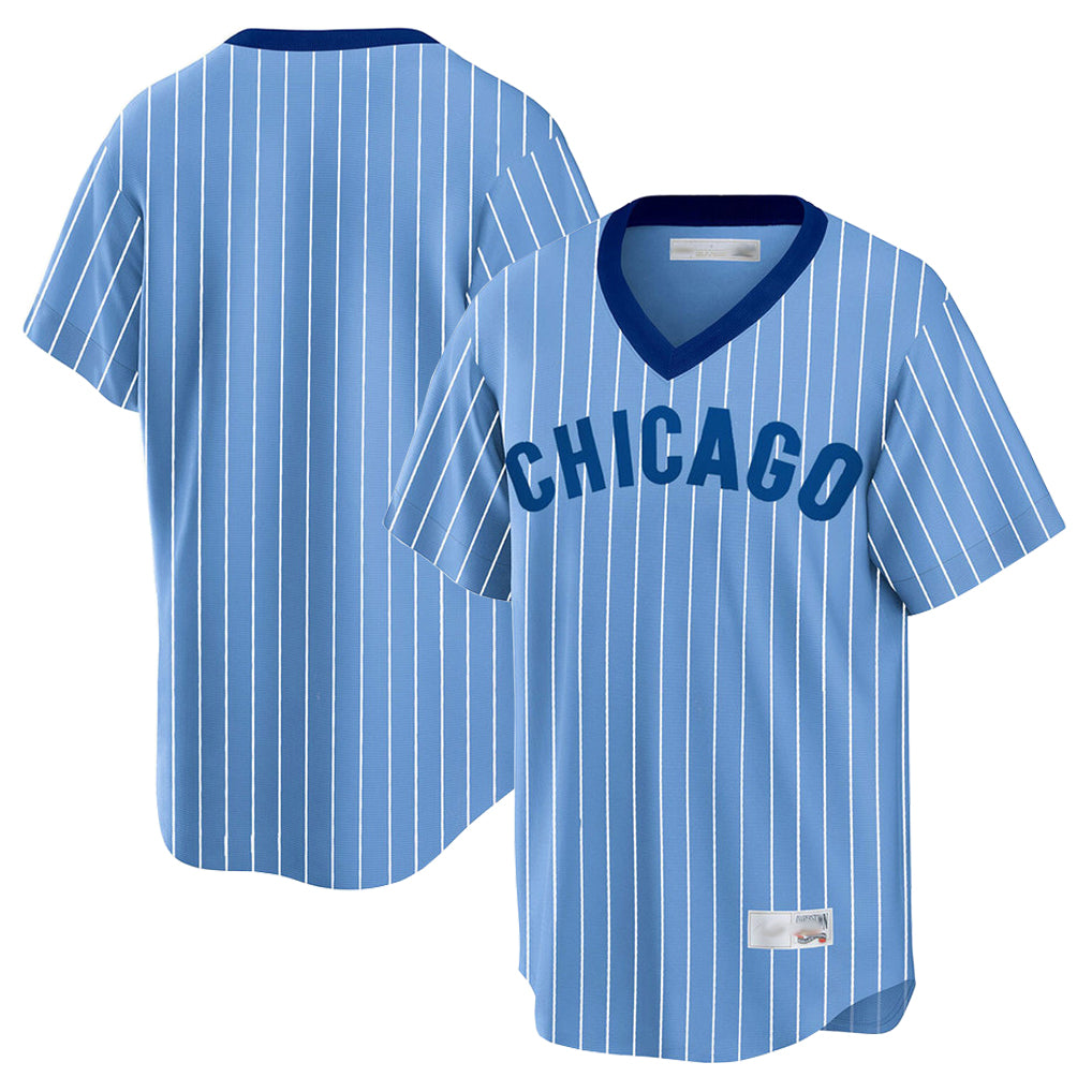Odoa C.Cubs Blue T-shirt Cooperstown Collection Limited Blank Player Stitched Jerseys