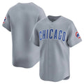 Odoa C.Cubs Gray Road Limited Home Game Blank Player Stitched Jerseys