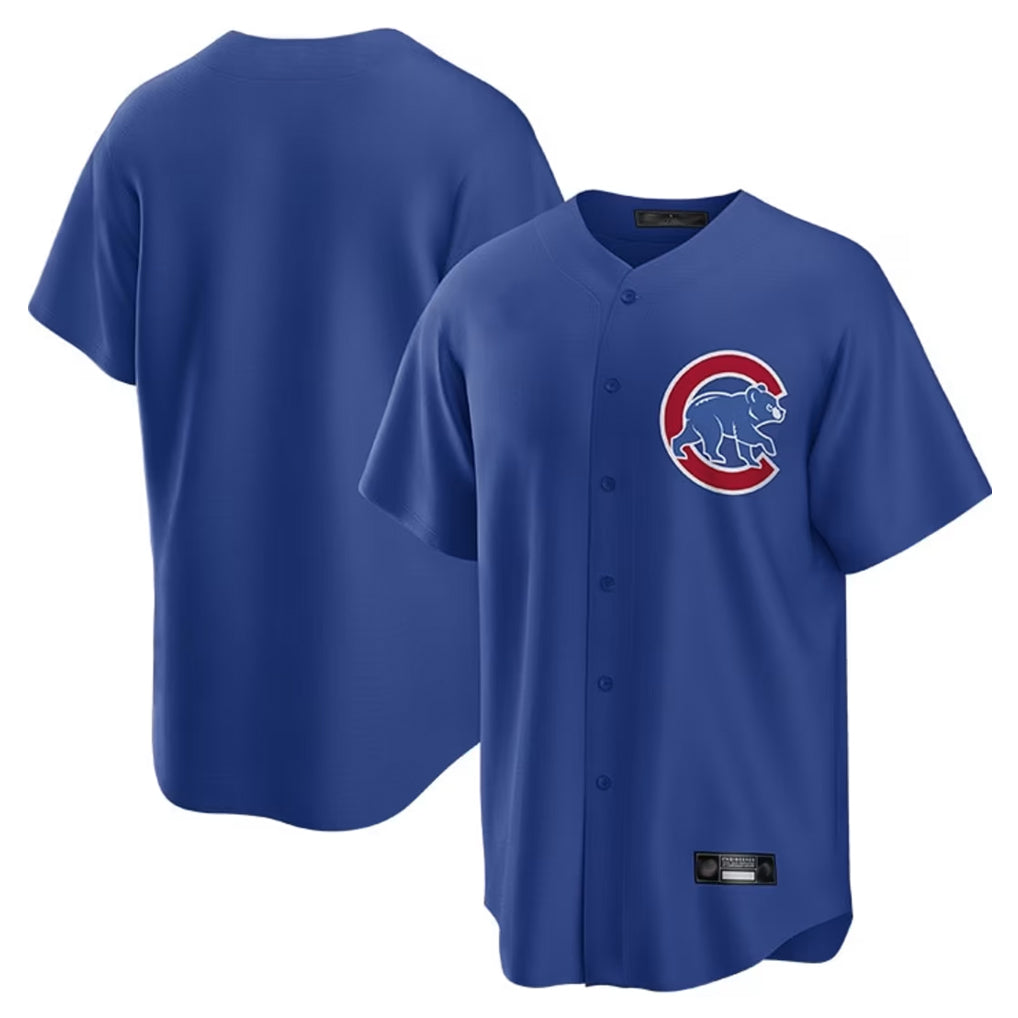 Odoa C.Cubs Royal Home Game Blank Player Stitched Jerseys