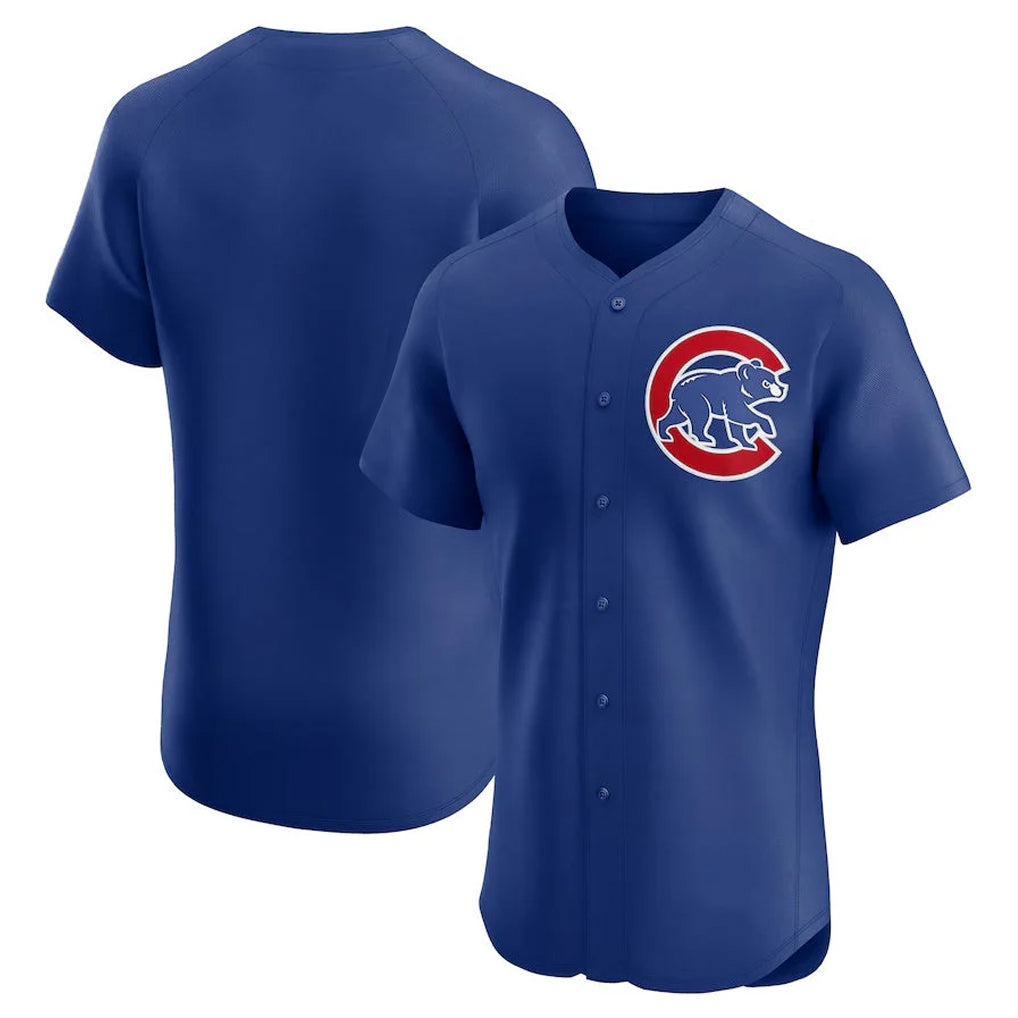 Odoa C.Cubs Royal Limited Elite Home Game Blank Player Stitched Jerseys